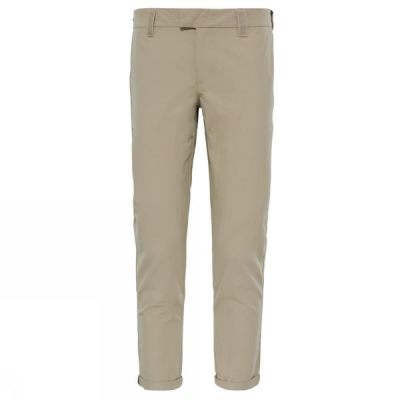 Pantalones The North Face Cagoule Capri Mujer - Beige - Chile MZQ047621